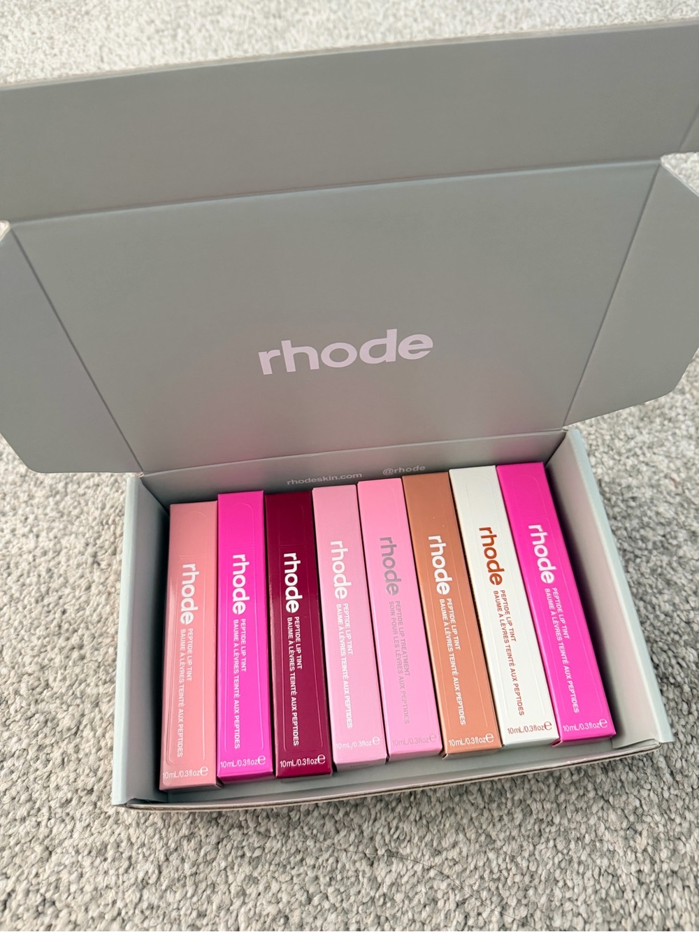 RHODE LIP PEPTIDE TINT BUNDLE 8